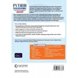 Python Programming by Reema Thareja Oxford Publication