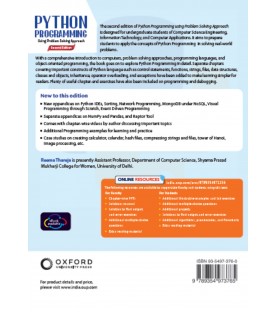 Python Programming by Reema Thareja Oxford Publication
