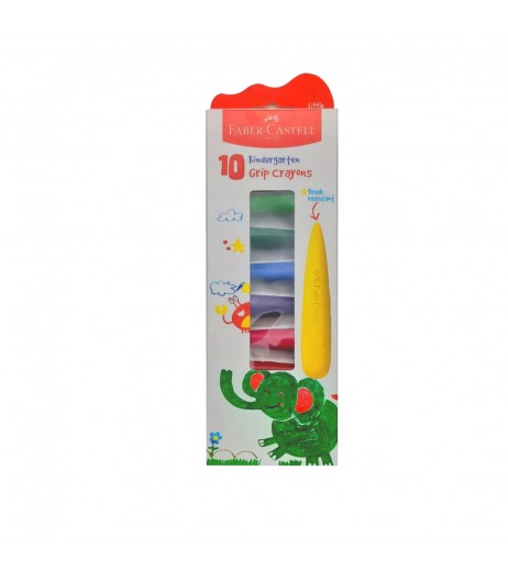 Faber Castel First Grip Crayons Nursery - SchoolChamp.net