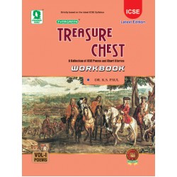Treasure Chest Workbook Volume 1 Collection Of ICSE Poems and Shorts Stories
