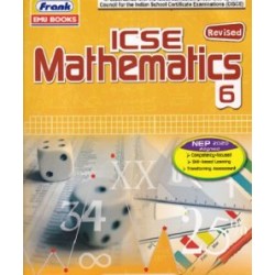 Frank ICSE Mathematics for Class 6 | Latest Edition