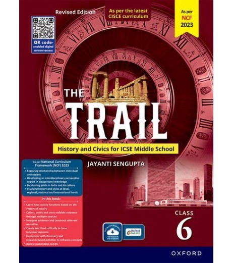 The Trail Coursebook History and Civics for ICSE Middle School Class 6