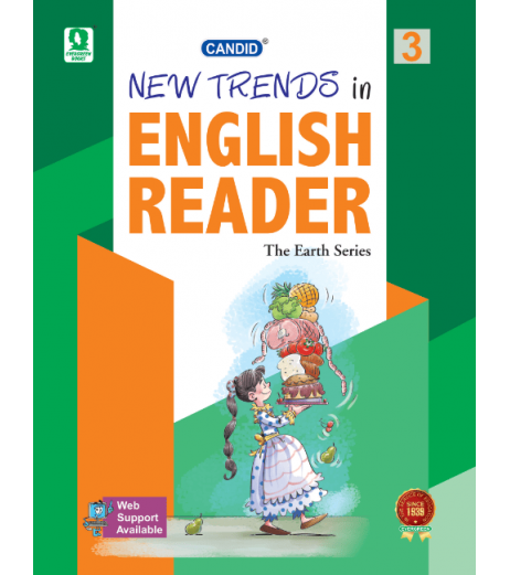 Candid New Trends In English Reader for Class 3 Evergreen Publication
