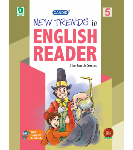 Candid New Trends In English Reader for Class 5 Evergreen Publication