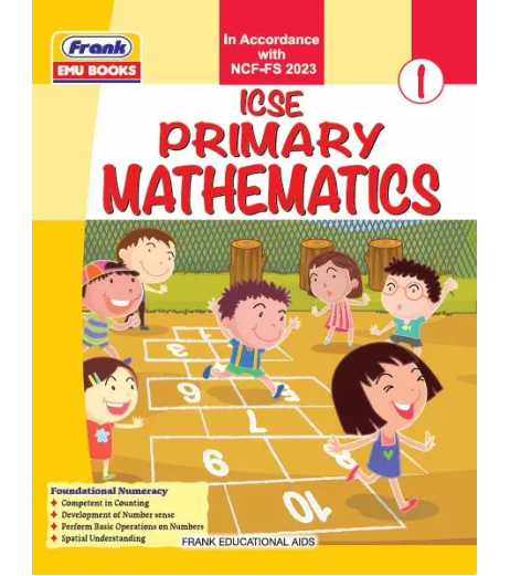 Frank ICSE Primary Mathematics for Class 1 | Latest Edition