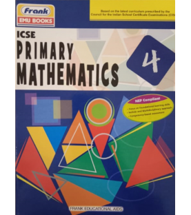 Frank ICSE Primary Mathematics for Class 4 | Latest Edition