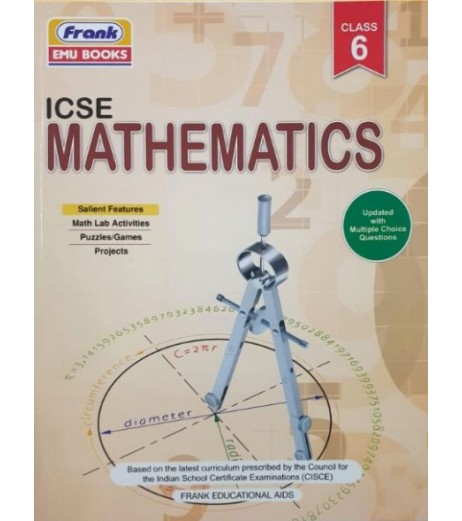 Frank ICSE Mathematics for Class 6 | Latest Edition