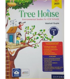 Oxford Tree House Class 1 Environmental Studies For ICSE School | As Per NCF 2023