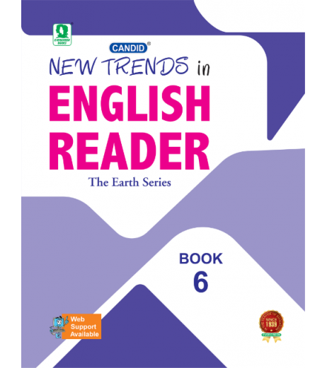 Candid New Trends In English Reader for Class 6 Evergreen Publication