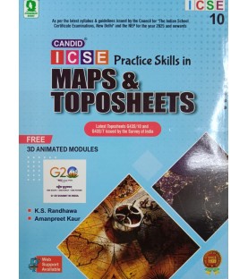 Candid ICSE Practice Skills in Maps & Toposheets Class 10