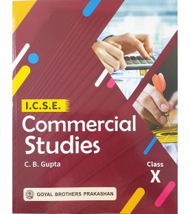 Commercial Studies for ICSE Class 10 CB Gupta | Latest Edition