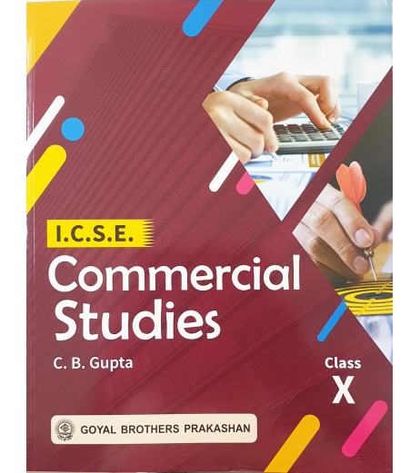 Commercial Studies for ICSE Class 10 CB Gupta | for 2025 Examination