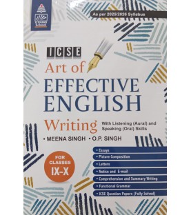ICSE  Art of Effective English Writing Class 9 & 10 | Latest Edition 