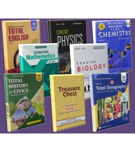 ICSE Class 10 Books Bundle Set of 8 Boosk| Latest Edition