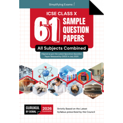 Oswal Gurukul 61 Sample Question Papers ICSE Class 10 for