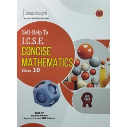Arun Deep's Self-Help to I.C.S.E. Concise Mathematics Class