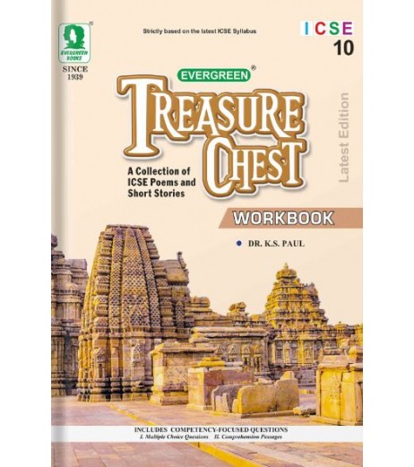 Treasure Chest Workbook for Class 10 Collection Of ICSE Poems and Shorts Stories