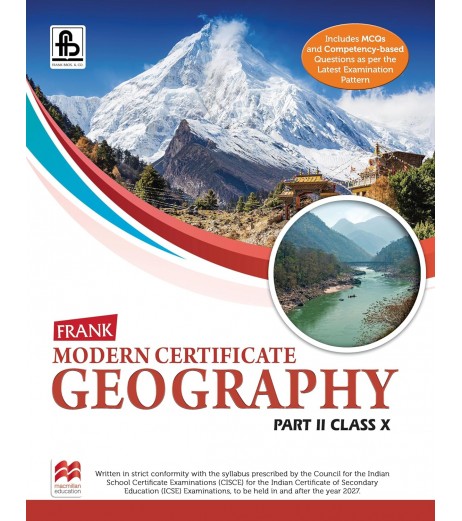 Frank Modern Certificate Geography Part 2 Class 10 ICSE Class 10