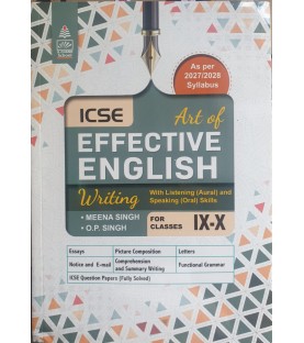 ICSE Art of Effective English Writing Class 9 & 10 | Latest Edition 