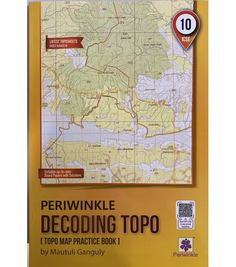 Periwinkle Decoding Topo Map Practice Book for Class 10 ICSE Board