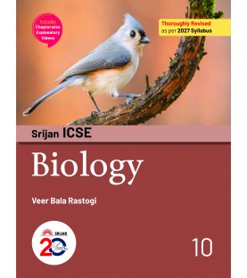 Srijan ICSE Biology 10 by Veer Bala Rastogi