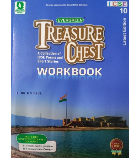 Treasure Chest Workbook for Class 10 Collection Of ICSE Poems and Shorts Stories