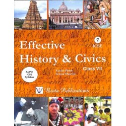 Effective History and Civics for ICSE Class 7 by Xavier Pinto | Latest Edition