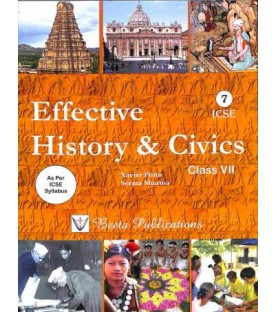 Effective History and Civics for ICSE Class 7 by Xavier Pinto | Latest Edition