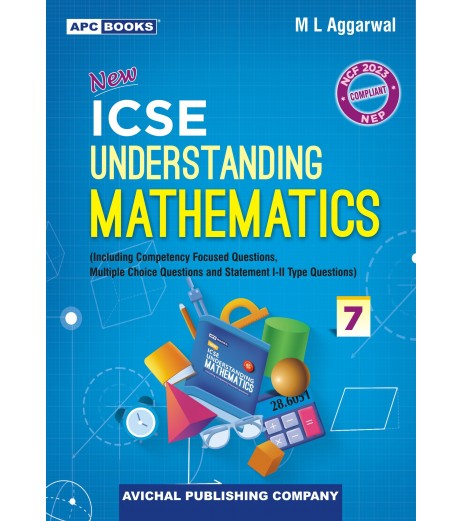 APC Understanding ICSE Mathematics Class 7 by M L Aggarwal | Latest Edition ML Aggarwal APC Understanding ICSE Mathematics Class 7 by M L Aggarwal | Latest Edition ICSE Class 7 - SchoolChamp.net