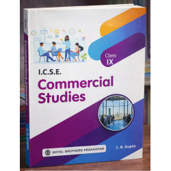 ICSE Commercial Studies For Class 9 by C. B. Gupta | latest