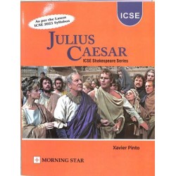 Morning Star Julius Caesar Textbook Class 9 by Xavier Pinto | Latest Edition