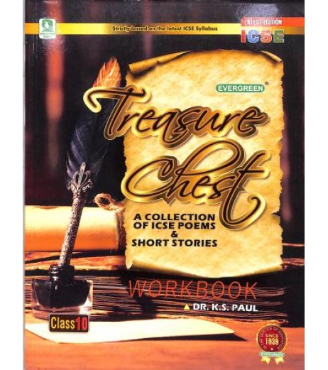 Treasure Chest Workbook for Class 10 Collection Of ICSE Poems and Shorts Stories