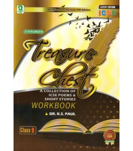 Treasure Chest Workbook  Class 9 Collection Of ICSE Poems and Shorts Stories