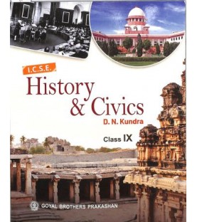 ICSE History and Civics Class 9 by D. N. Kundra | Latest Edition