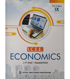 ICSE Economics By JP Goel Class 9 