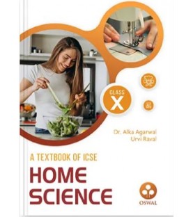 Oswal Textbook Of ICSE Home Science Class 10 | Latest Edition