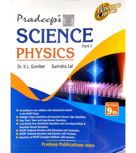 Pradeep's Science physics Part-1 for Class 9 | Latest Edition