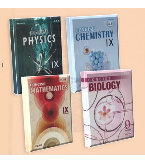 Selina Concise for ICSE Class 9 Physics Chemistry Biology Mathematics | Latest Edition ICSE Class 9 - SchoolChamp.net