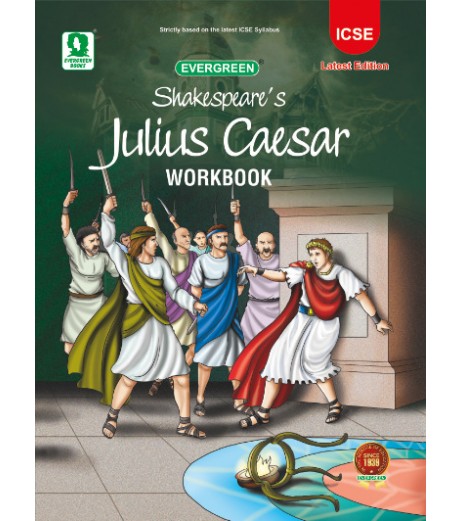 Shakespeare  Julius Caesar Workbook for ICSE class 9 and 10 | Latest edition