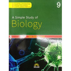 Srijan Simple Study Of  Biology 9 by Veer Bala Rastogi