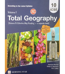 Total Geography for ICSE Class 10 by Dolly Sequeira | Latest Edition