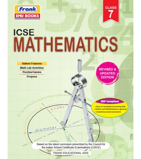 Frank ICSE Mathematics for Class-72023 edition