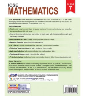 Frank ICSE Mathematics for Class 7 | Latest Edition