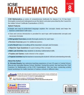 Frank ICSE Mathematics for Class 8 | Latest Edition