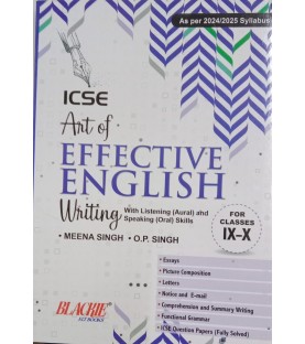 ICSE  Art of Effective English Writing Class 9 & 10 | Latest Edition 