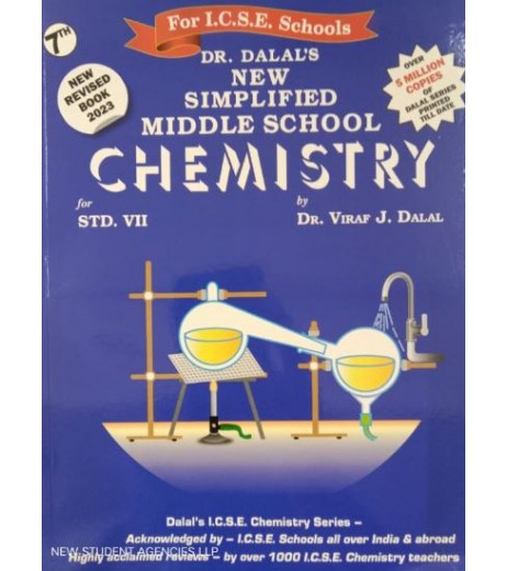 New Simplified Middle School Chemistry for ICSE Class 7 by Viraf  Dalal 2023 edition