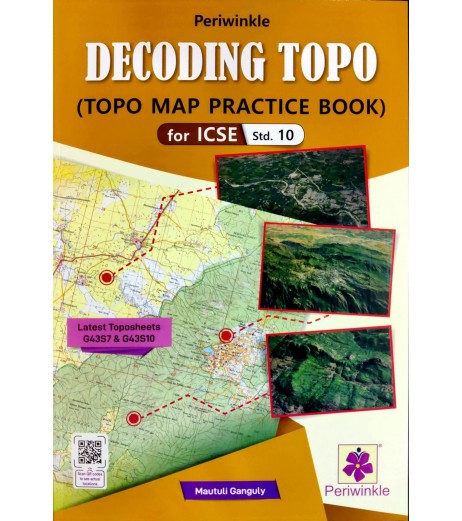 Periwinkle Decoding Topo Map Practice Book for Class 10 ICSE Board