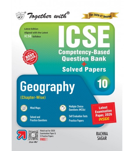 Together with ICSE Question Bank Geography Class 10 for 2027 board exams Together with ICSE Question Bank Geography Class 10 for 2027 board exams