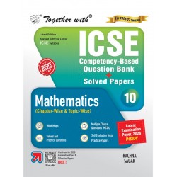 Together with ICSE Question Bank Maths Class 10 for 2027