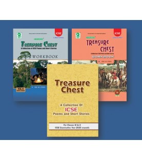 Treasure Chest Textbook and  Workbook vol-1and vol-2-Set of 3 Books